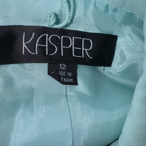 Kasper Women's Soft Blue Blazer - Picture 6 of 7